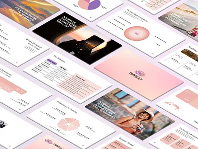 Travel App Startup Pitch Deck Design business deck canva design investor presentation partnership deck pitch deck powerpoint design travel app visual storytelling