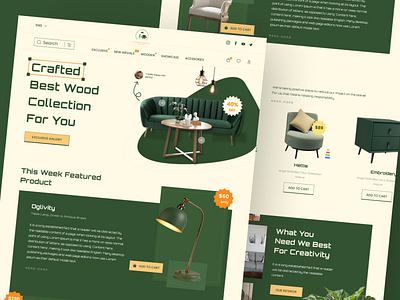 Furniture Landing page furniture landing page landing page minimnal landing page modern landing page