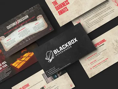 Escape Room Pitch Deck Design business deck escape room investor presentation pitch deck powerpoint design visual storytelling