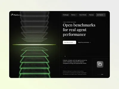 Platform. Build agents. Earn TAO. ai animation crypto defi design web3 website website design