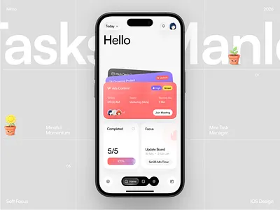 Task Management Apps - Mimo🪴 animation anime apps character clean cute graphic design minimal ui modern playful productivity project management saas schedule task manager to do list todo ui ui ux