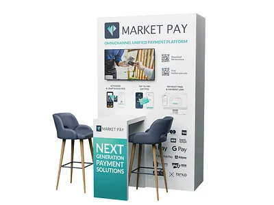 MarketPay Booth Design booth design dtp