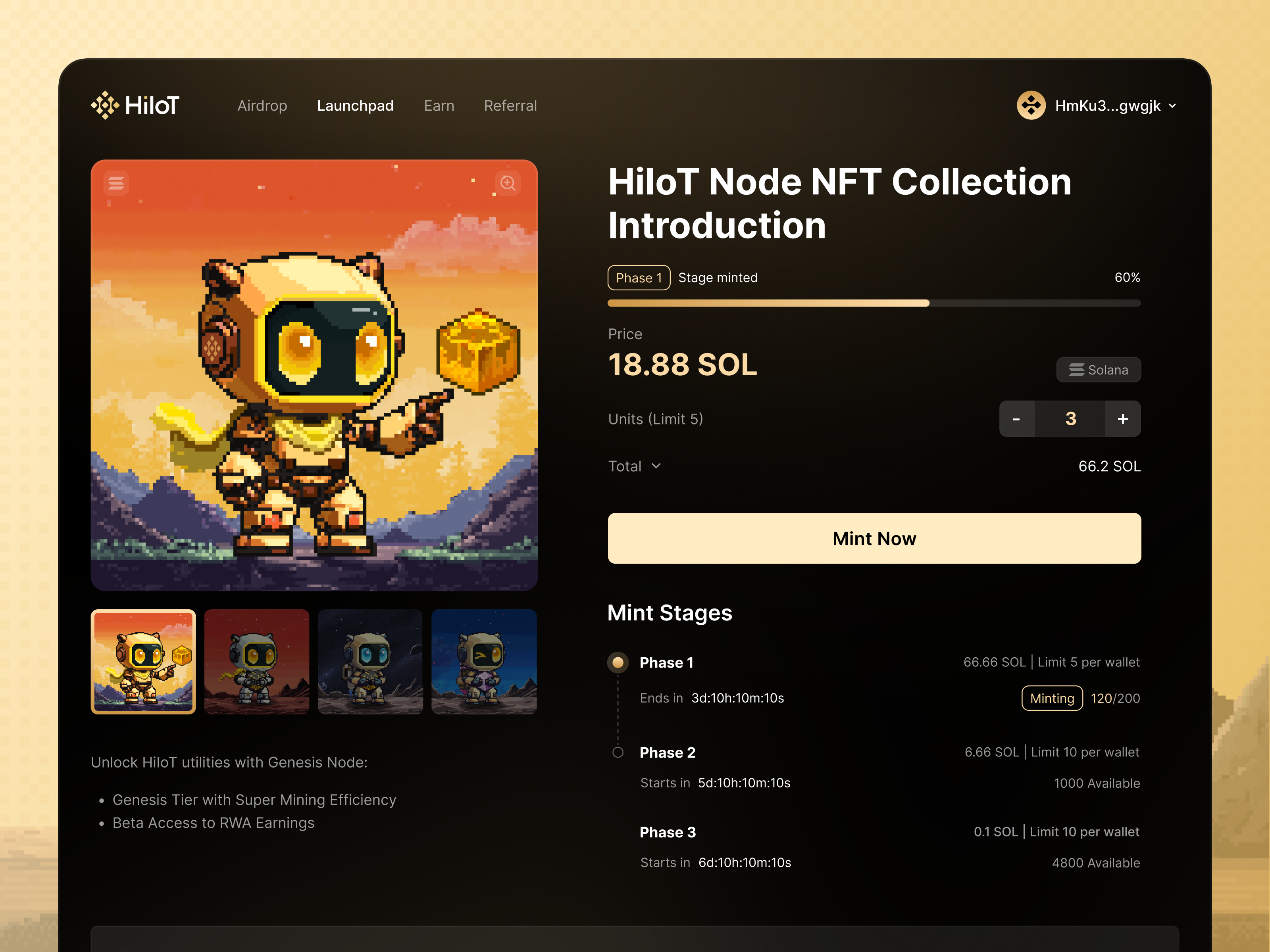 Example of Product UI/UX Design