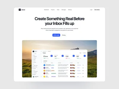 Hero Section - Webpixels bootstrap hero landing marketing minimal modern section ui website