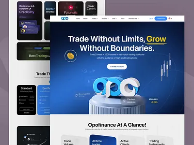 Forex broker web ui design animation blockchain broker broker website crypto cryptocurrency finance fintech forex forex broker investment payments product design trade trading trading platform ui ux web design web ui