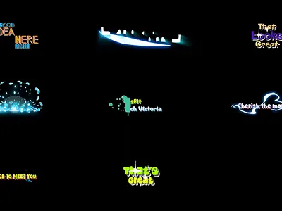 Hand-Drawn 2D Action Titles 2d animation action titles animation cartoon doodle dynamic energy explainer flash fx gaming glow hand drawn impact intro opener overlay promo stream stroke visual effects