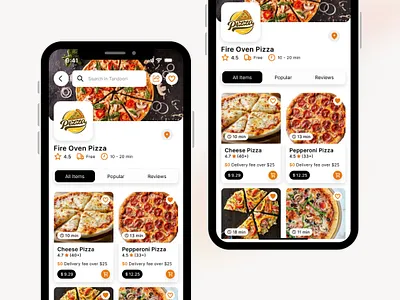 OvenEats - Food Delivery App design fooddelivery fooddeliveryapp mobileapp ui uiux