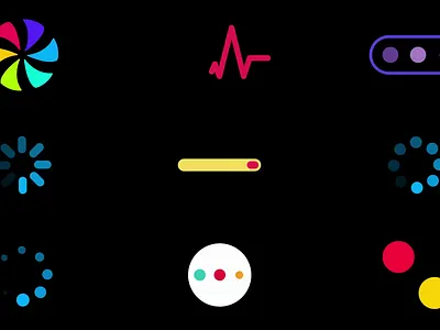 UI Icons and Symbols Lottie animation app application icons indicator interaction interface loader loading loop lottie mobile onboarding progress pulse saas spinner status ui web