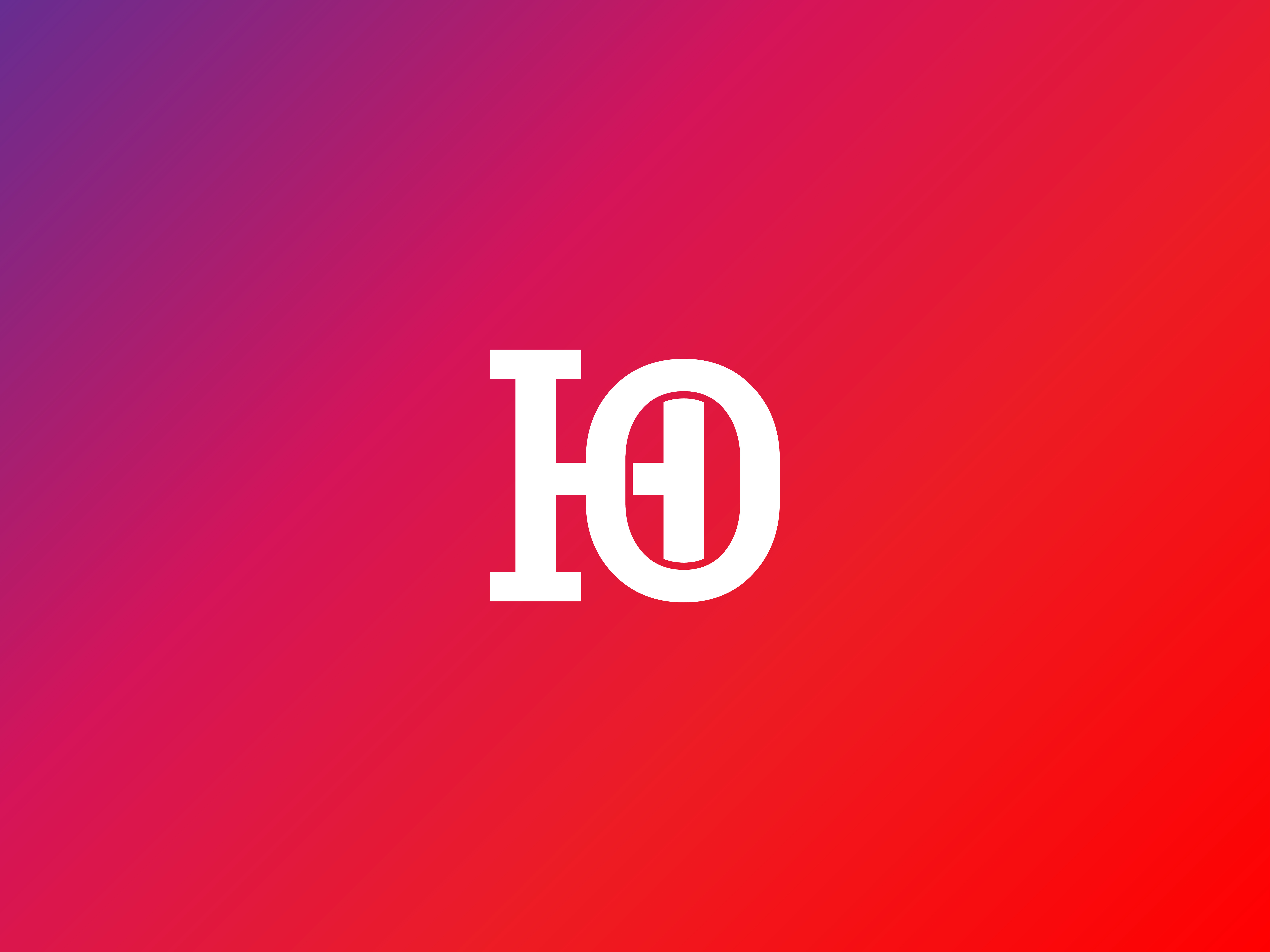 Letter IHO, HO, OH Logo Design 3d branding creative letter custom letter design gradient logo graphic design illustration letter ho letter iho letter logo letter oh lettering logo logo modern logo typography vector