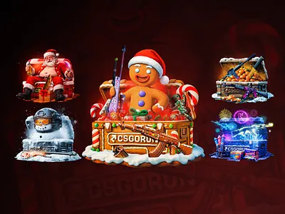 Case CS2 | CSGO Design \ OpenCase boxes case casino crate cs2 csgo design gambling graphic design igaming opencase