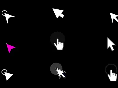 Computer Arrows Icons app ui arrow cursor click animation click icon cursor icons explainer guide hand cursor indicator interface lottie animation minimal mouse cursor navigation pointer selection tutorial ui icons user interaction web ui