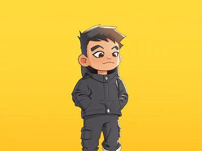 Nuga self portrait art characterdesign concept art illustration