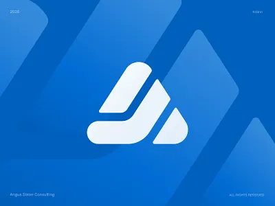 Angus Slater Consulting - Logo Design, Symbol Design ai logo brand brand identity branding business logo coaching logo company logo consulting logo crypto logo design e commerce logo graphic design icon logo logo design modern logo saas logo symbol tech logo web3 logo