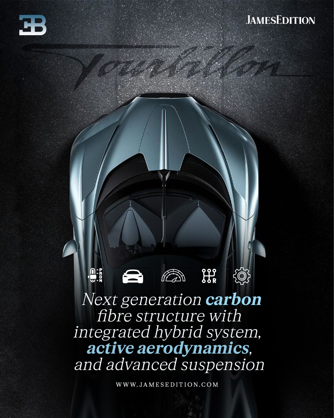 Bugatti Tourbillon Advert Flyer bugatti car carbon fibre luxury