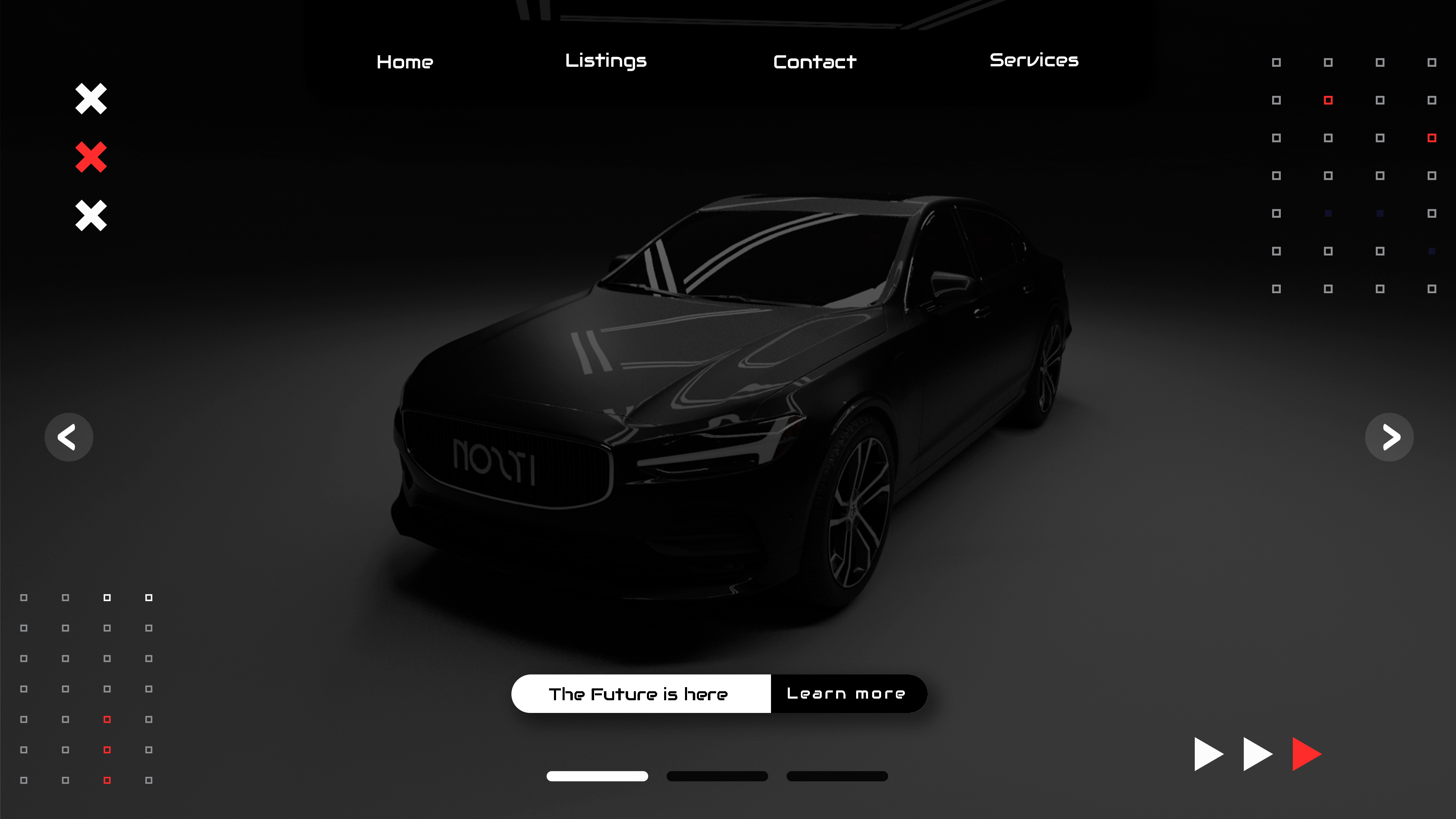 NOZTI STREGA Webpage Design 3d 3dcar 3ddesign art car carweb creative frontend graphic design manipulation newcar sports sportscar ui web webpage website