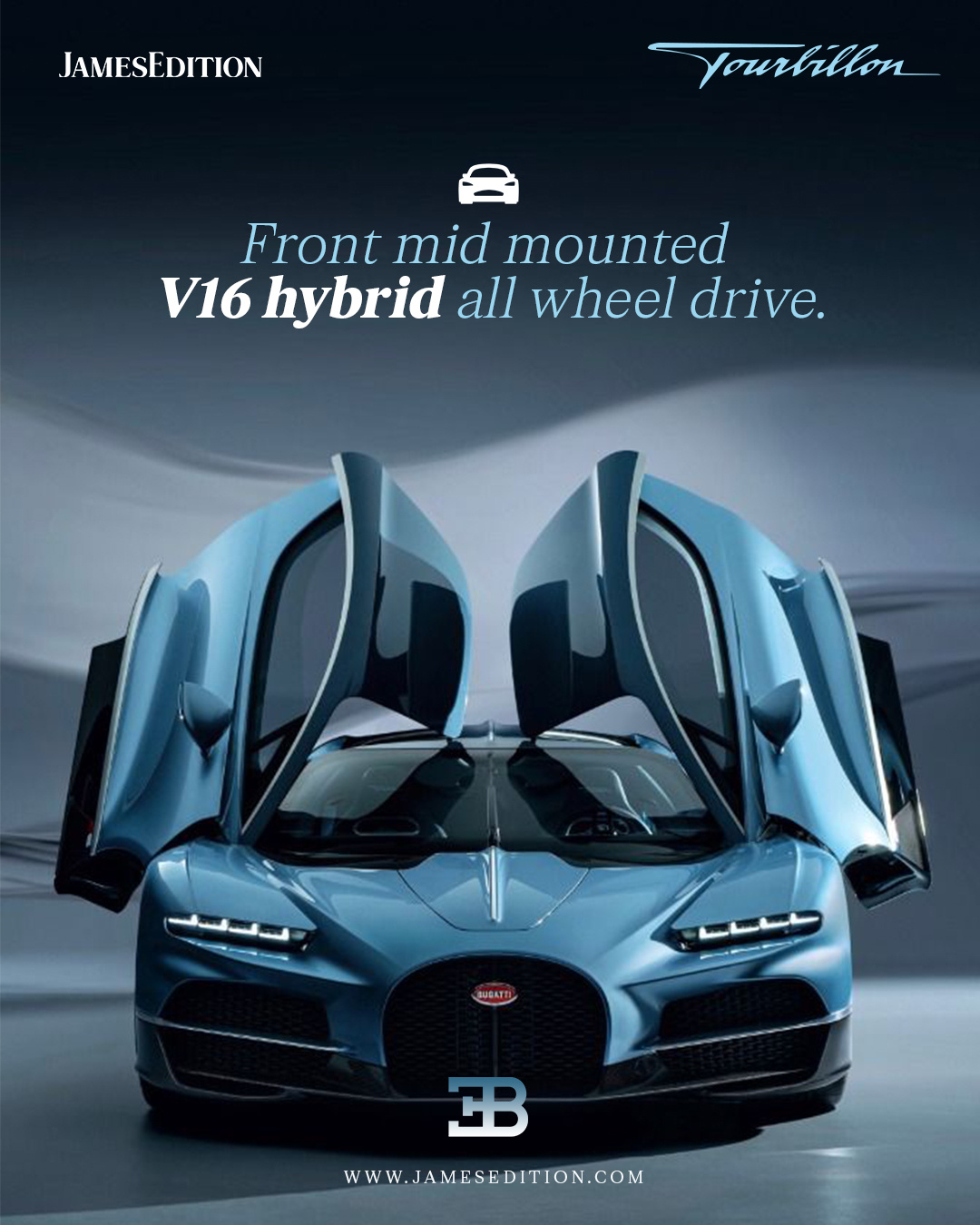 Tourbillon 2016 Bugatti Poster bugatti cars fast cars luxury v16 engine