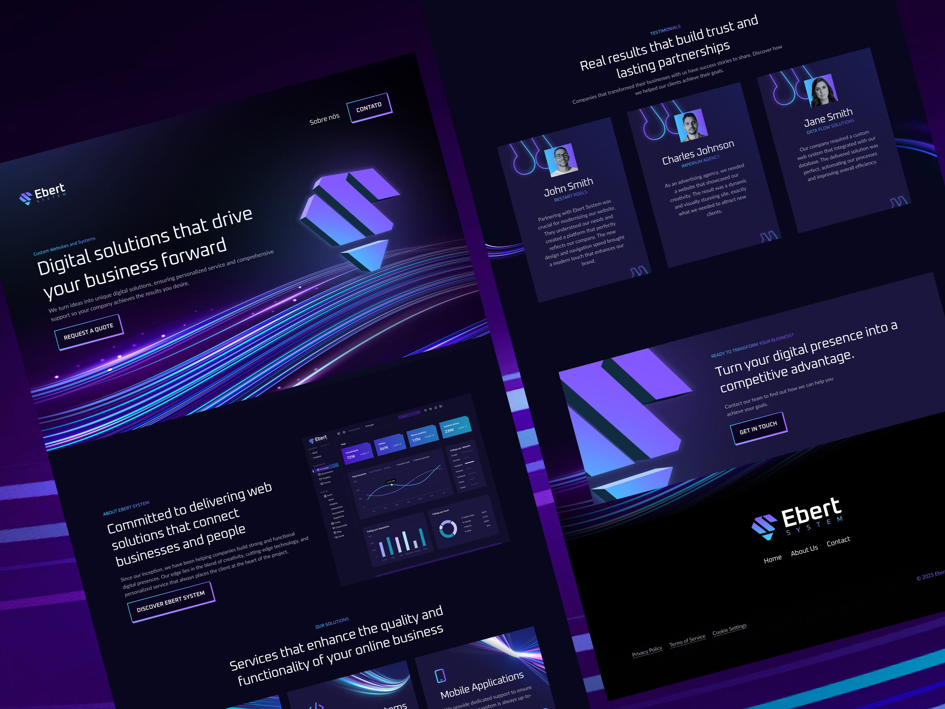 Example service media