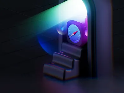 Dark Mode 3D icons 3d 3d illustration app c4d design icon illustration ui