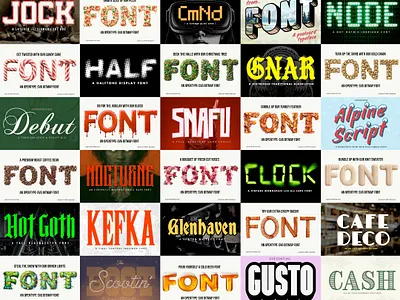 2025 Fonts fonts type design typography