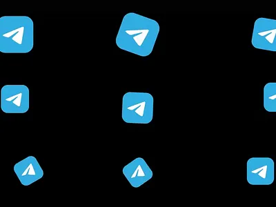Telegram Logo animated logo app logo black background branding animation clean animation digital branding logo opener logo reveal minimal logo modern motion motion design overlay animation promo animation social media intro tech animation telegram animation telegram logo ui animation video intro