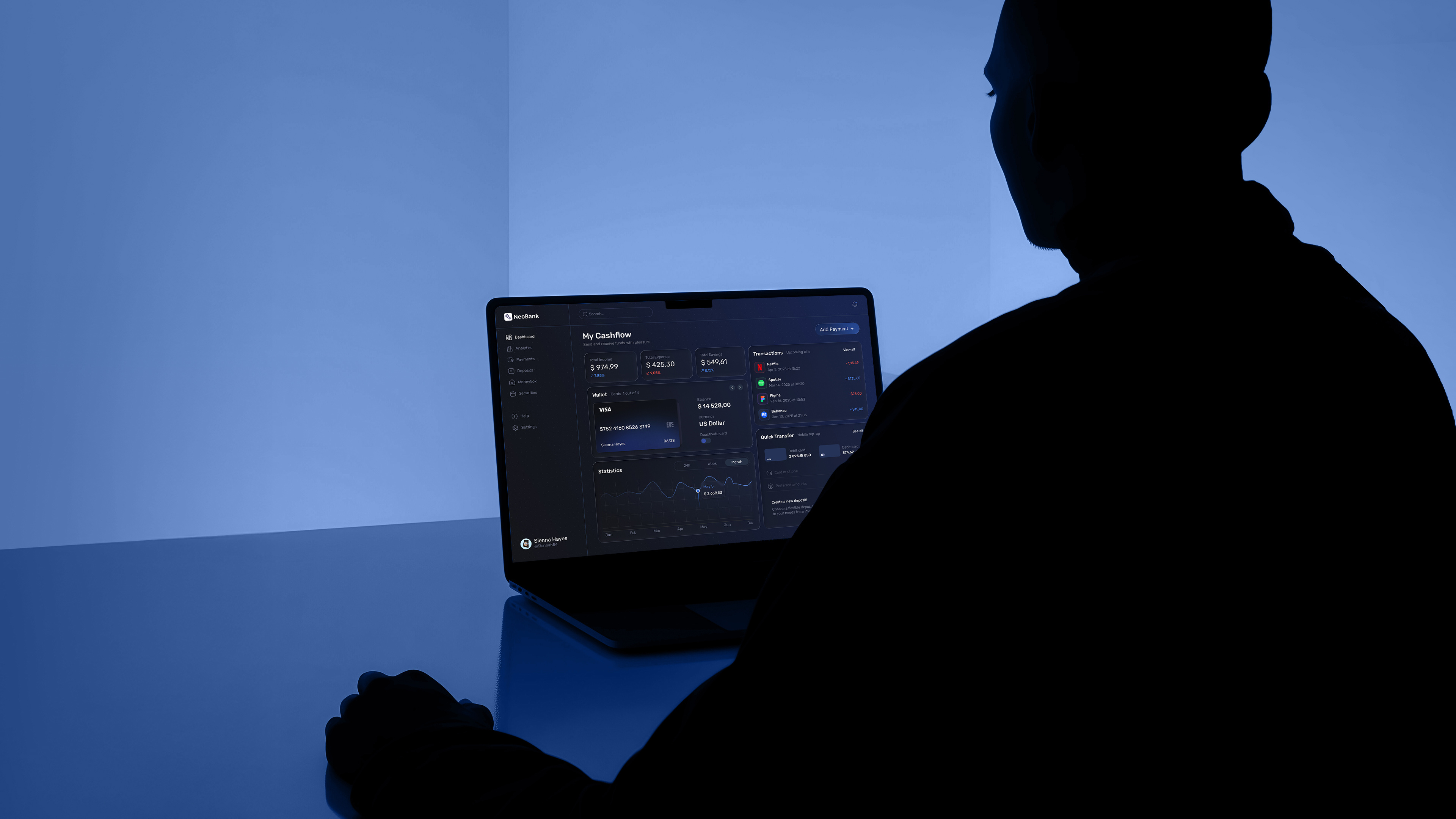 NeoBank design product design ui uiux