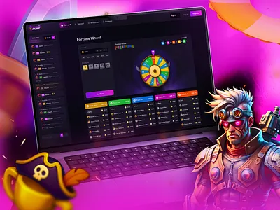 Rust Casino - Fortune Wheel casino casino interface casino ui casino ux casino website fortune wheel gambling interface game game interface igaming igaming crypto roulette interface roulette ui rust casino slots ux web wheel casino wheel of fortune wheel online