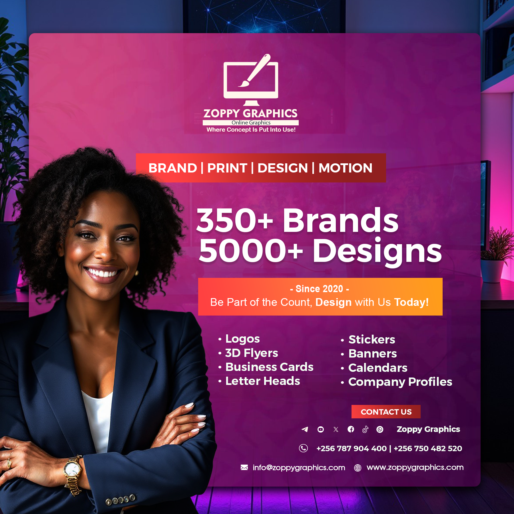 Graphic Services Flyer Design