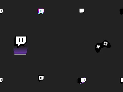 Twitch Logo Animation animation branding broadcast creator digital esports gaming glitch icon identity intro kinetic logo purple reveal sakuga social media streaming tech twitch