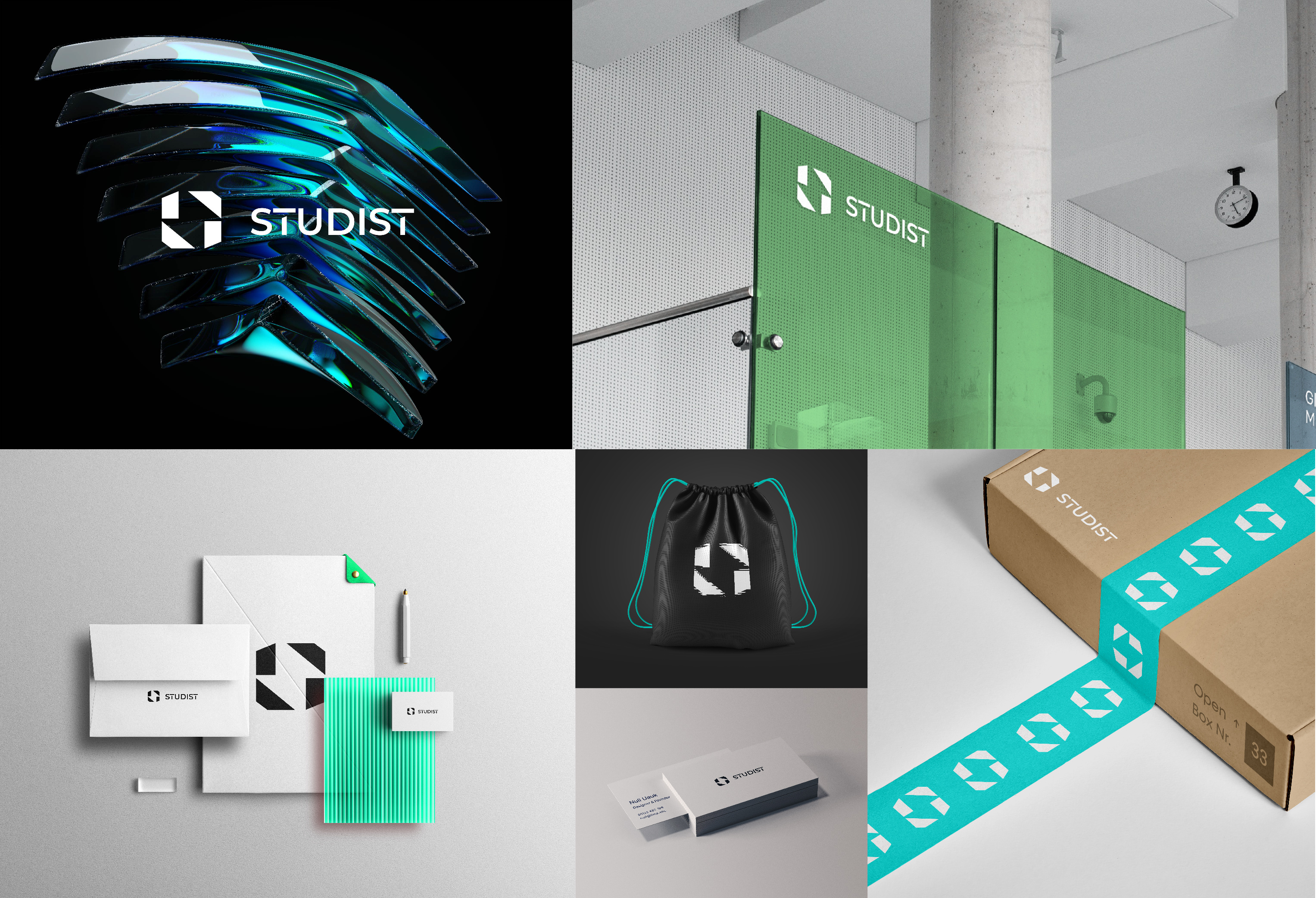 Example of Studist logo and visual identity
