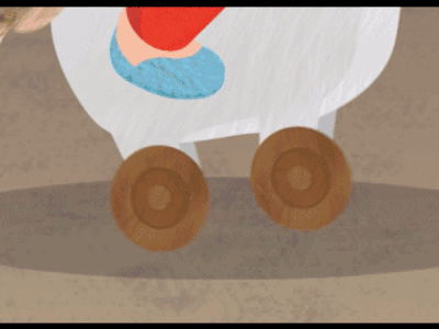 She'll be Coming Round the Mountain 2d animation animation kids video nursery rhyme youtubekids