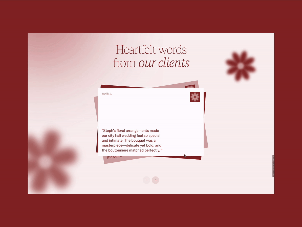 animation snippet from a recent website brand design motion graphics web design website