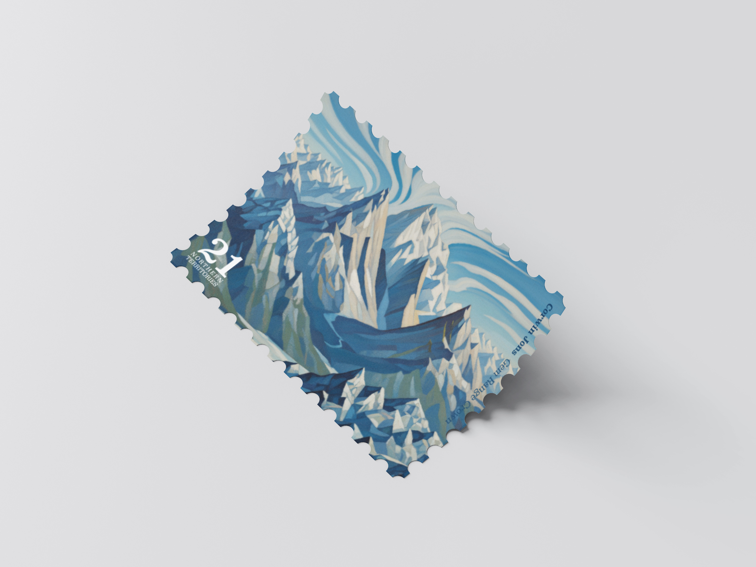 Gem Drift art yyc brand creative direction design hike illustration landscape narrative design rawlyk art rawlyk calgary rawlyk design rawlyk rich rich rawlyk thewayfindercompany