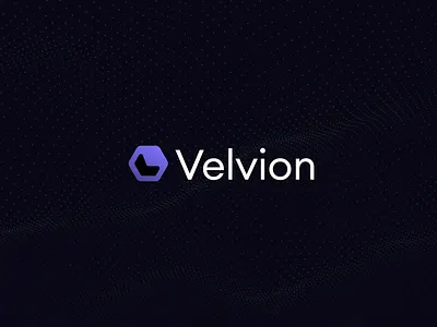 Velvion - minimal logo design brand branding design graphic design icon illustration logo typography vector