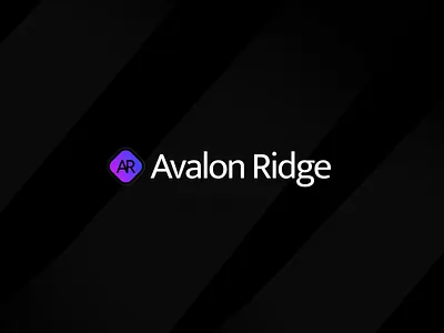 Avalon Ridge logo brand branding design graphic design icon illustration logo typography vector