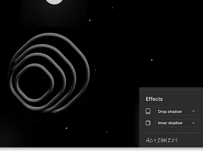 Orbiting Object abbas alabura animation graphic design infinite intelligence law logo object orbit logo orbiting ui universe