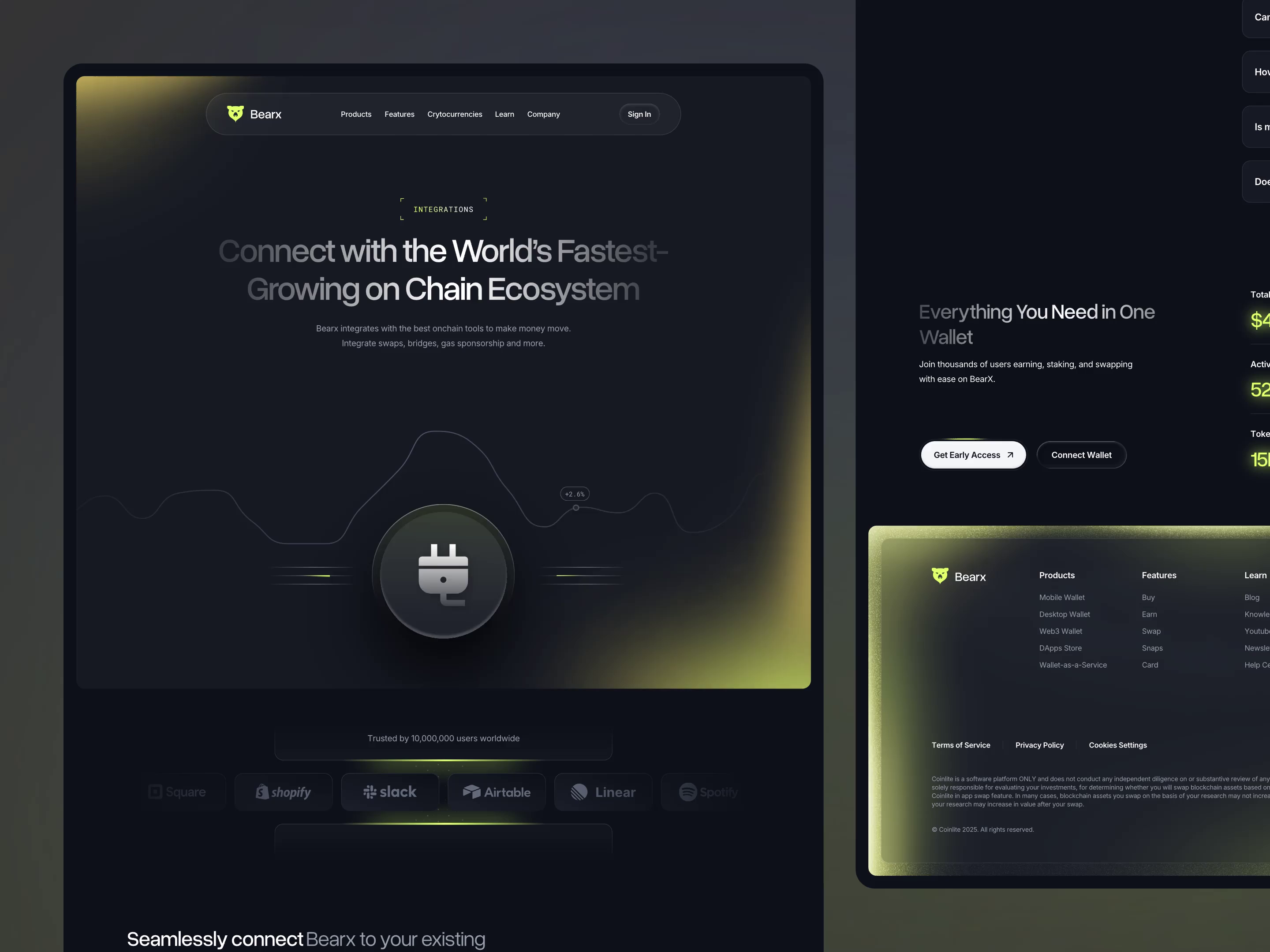 Coinlite – Crypto Wallet Website Design by Barly Design for Uxerflow on  Dribbble