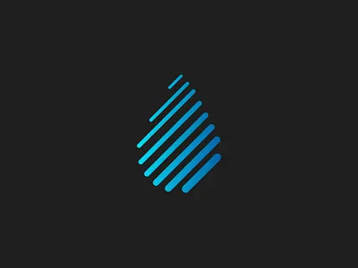 Water Drop Line Logo Design brand identity branding brandmark design icon logo logo design logo designer logomark mineral water plumbing logo water water drop logo water line logo water logo