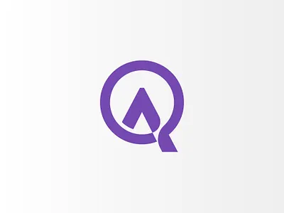 Letter AQ or QA Logo Design aq aq logo brand identity branding brandmark design icon letter aq letter qa logo logo design logo designer logomark qa qa logo