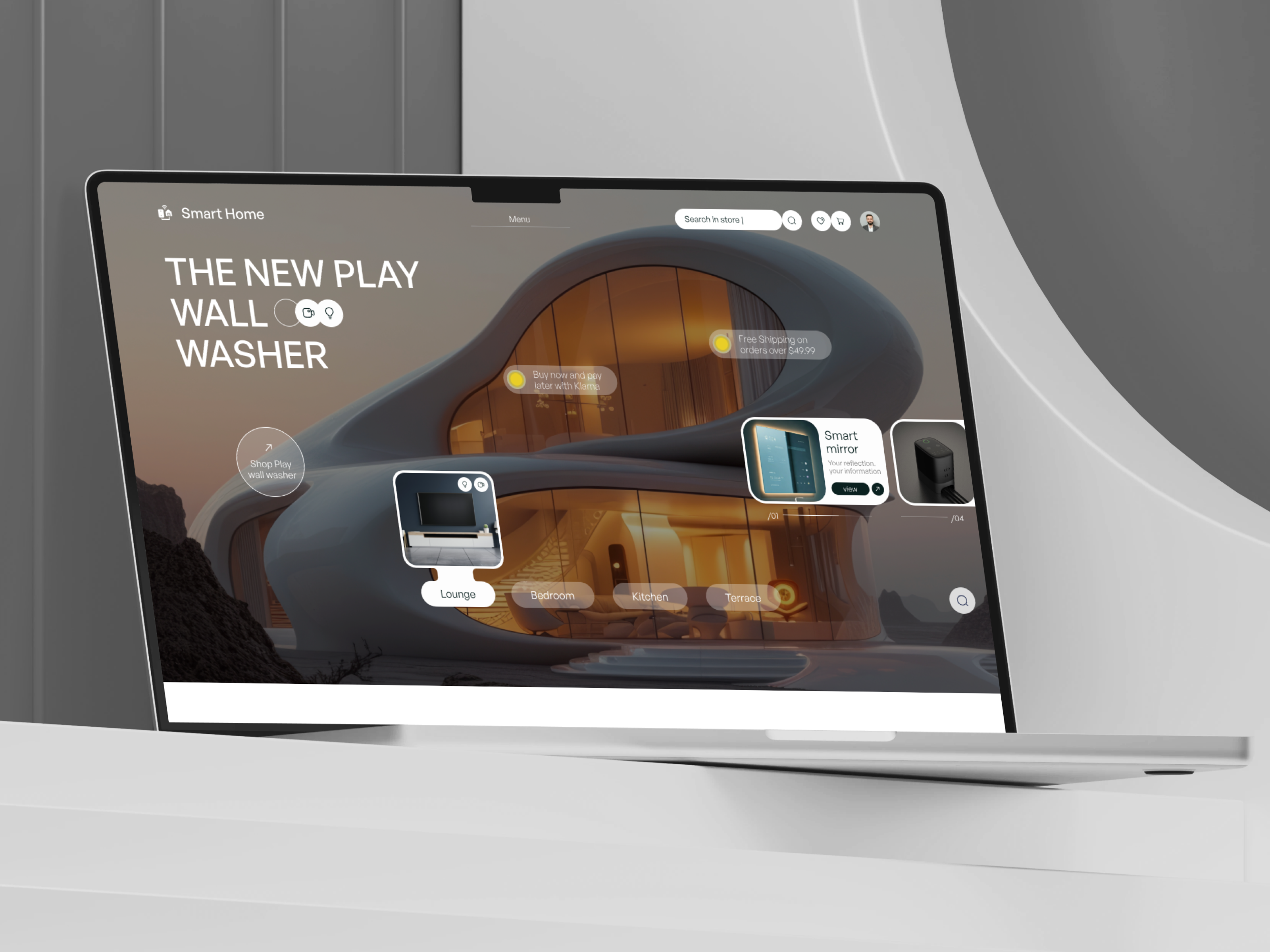 AI Smart Home Website ai ai smart home ai smart home website apartment guard home automation iot remote control saas security smart home smart home website smart house startup ux ui web design