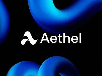 Aethel Logo 2d 3d branding design graphic design illustration logo vector