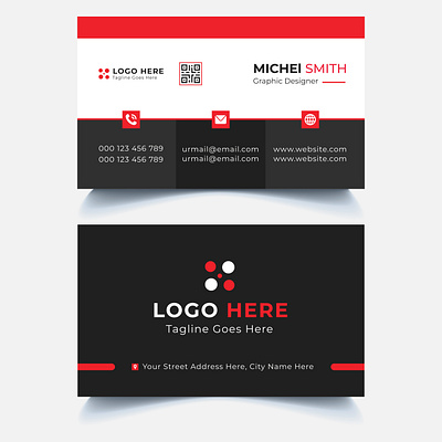 Modern Business Card layout