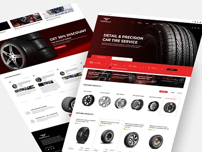 Formula Wheels – Car Tires & Wheels eCommerce Website UI auto parts automotive branding car accessories car tires clean design design inspiration digital experience dribbble ecommerce modern ui motorsport performance product filtering responsive design retail website ui design ux design web design wheels