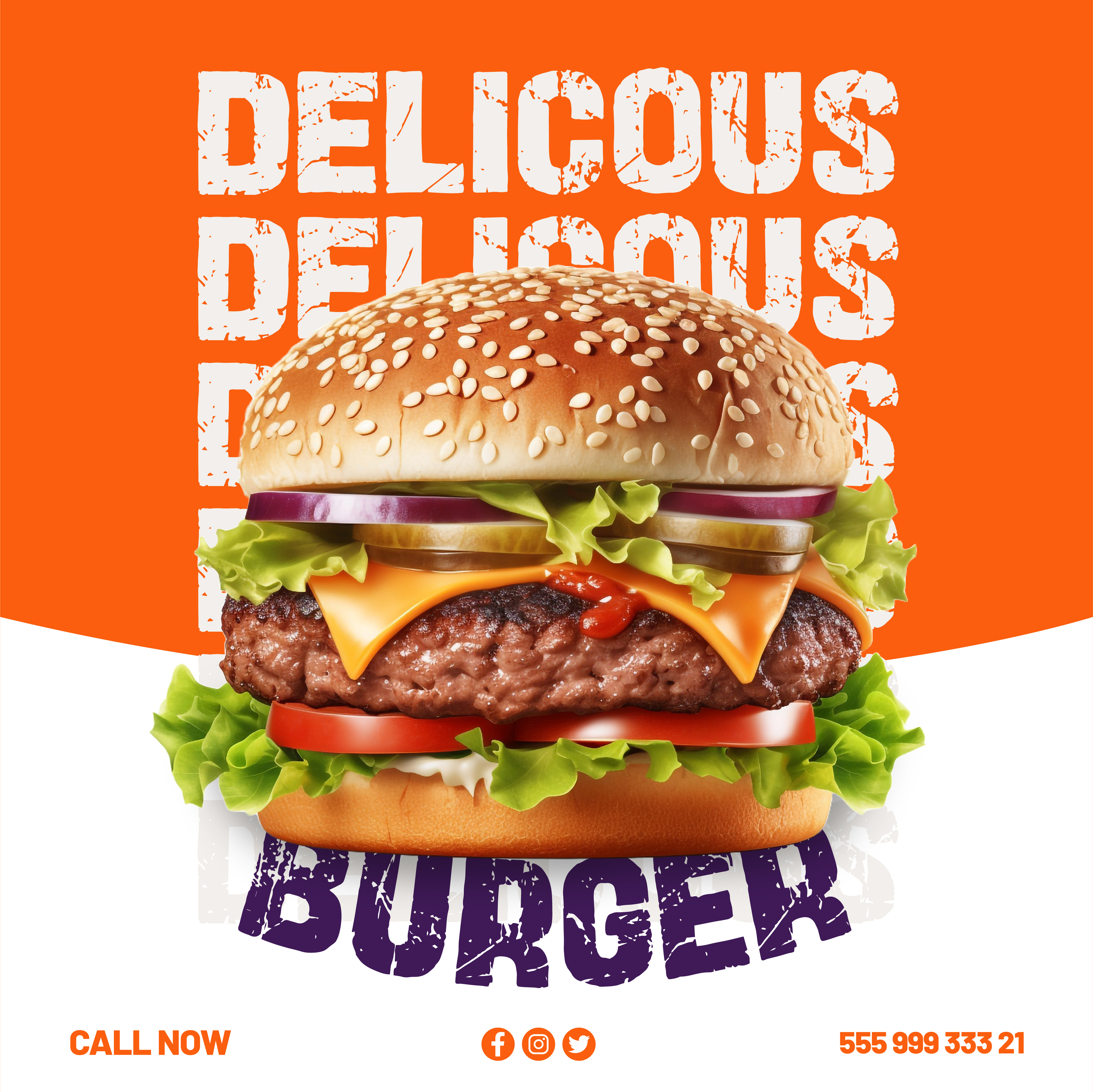 Fast Food Burger Social Media Post Kit 3d animation branding burgerdesign fastfood fooddesign graphic design graphicdesign instagramdesign logo marketingdesign motion graphics restaurantbranding socialmedia socialmediadesign ui