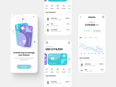 Beank | Finance app UI