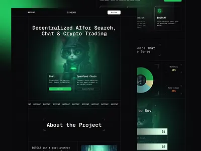 Crypto Trading Platform & Decentralized AI ai ai agent ai crypto dashboard ai landing page crypto crypto trading crypto trading platform dashboard decentralized finance fintech product design prop trading web design web3