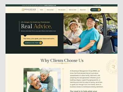 Wealth Management Website Design | Premium Financial Planning UI advisory consulting creative design elegant family finance financial insurance investment minimal premium retirement sophisticated trustworthy ui design uiux wealth management web design website design