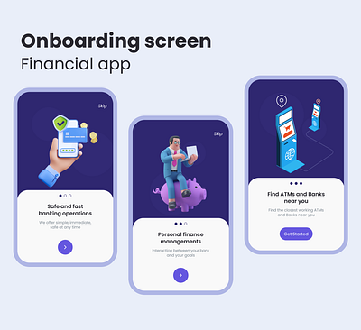 Onboarding screen