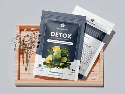 DETOX Packaging Design - Nexora Health