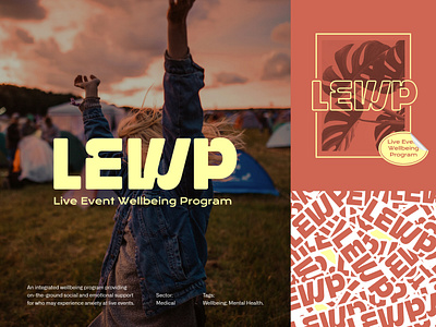 LEWP branding design graphic design logo typography vector