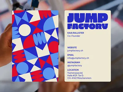Jump Factory - Emele Collab 3d animation brand brand identity branding design graphic design logo motion graphics ui web design web development